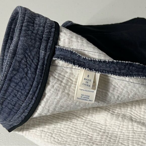 REBECCA Minkoff Crinkled Worn Skirt with Lamb Leather - Picture 9 of 13